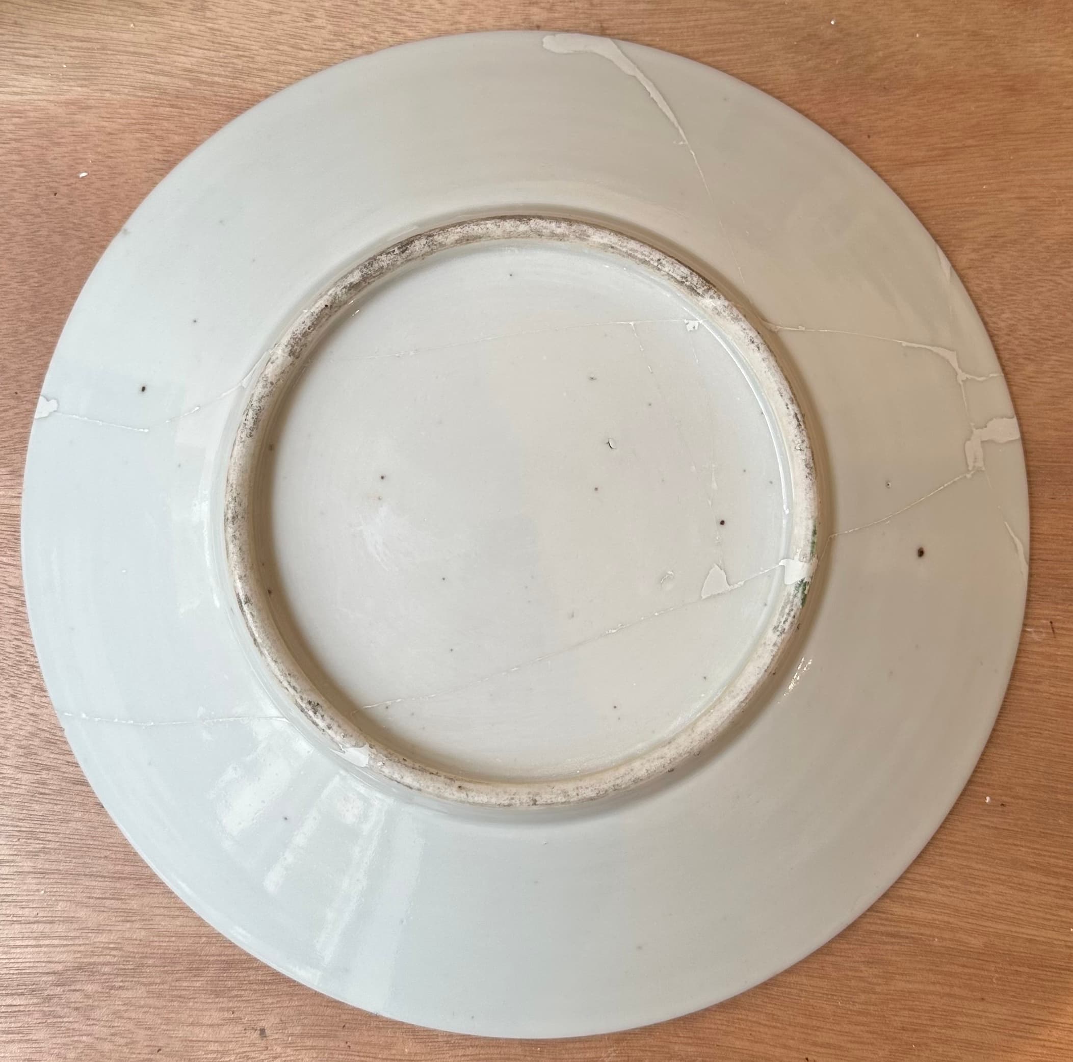 Assiette japonaise après restauration