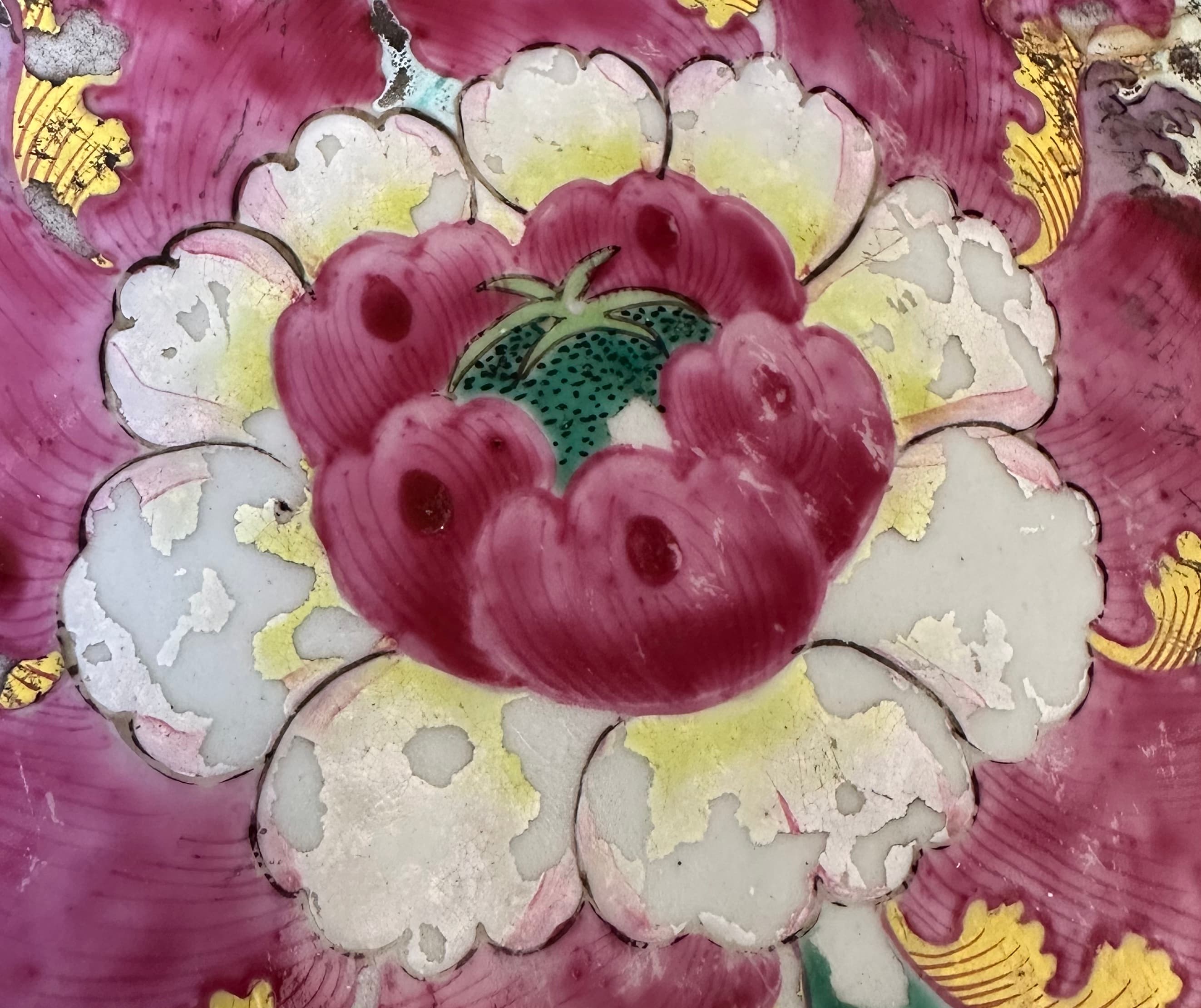 Faïence après nettoyage