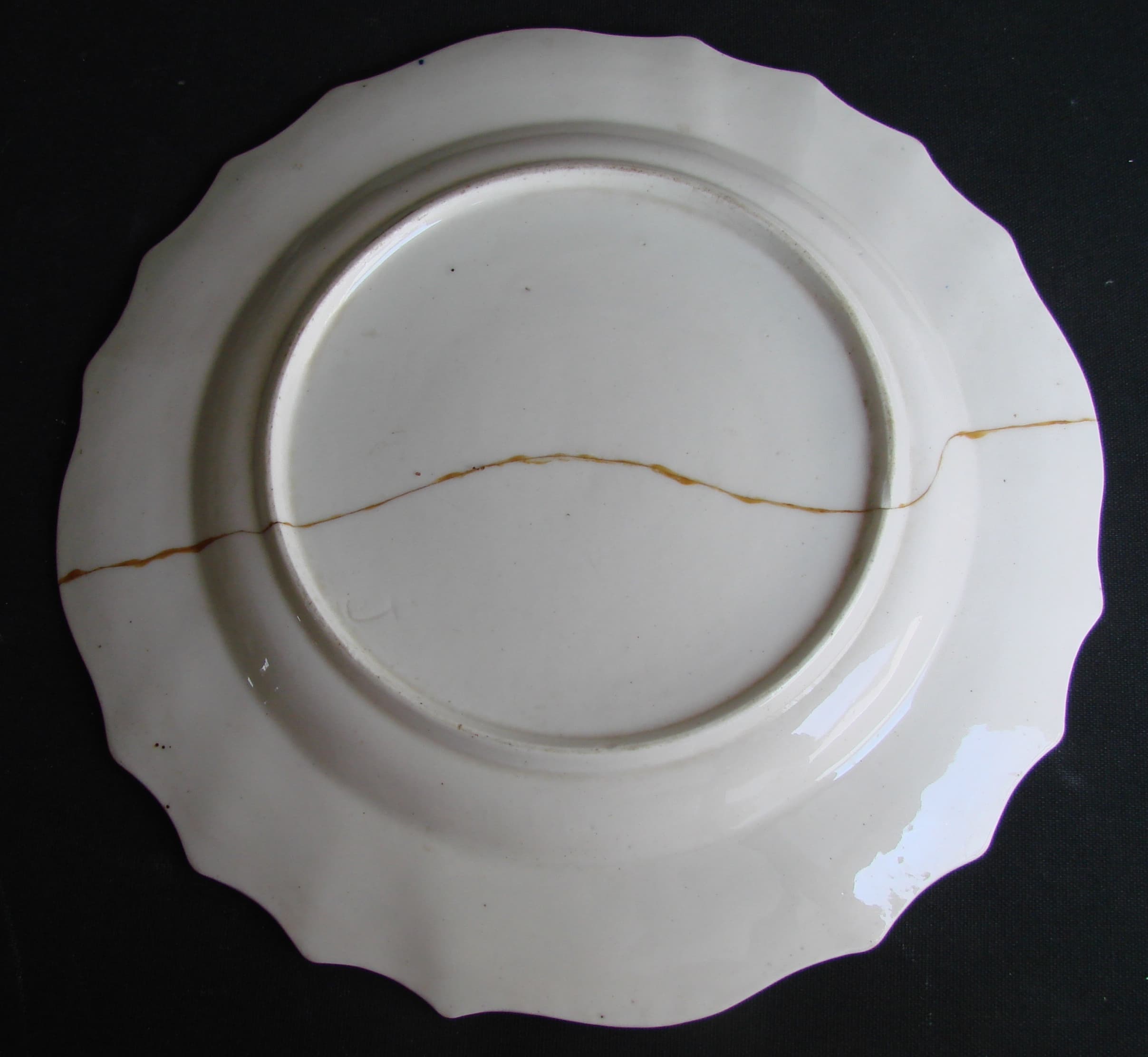 Assiette après restauration