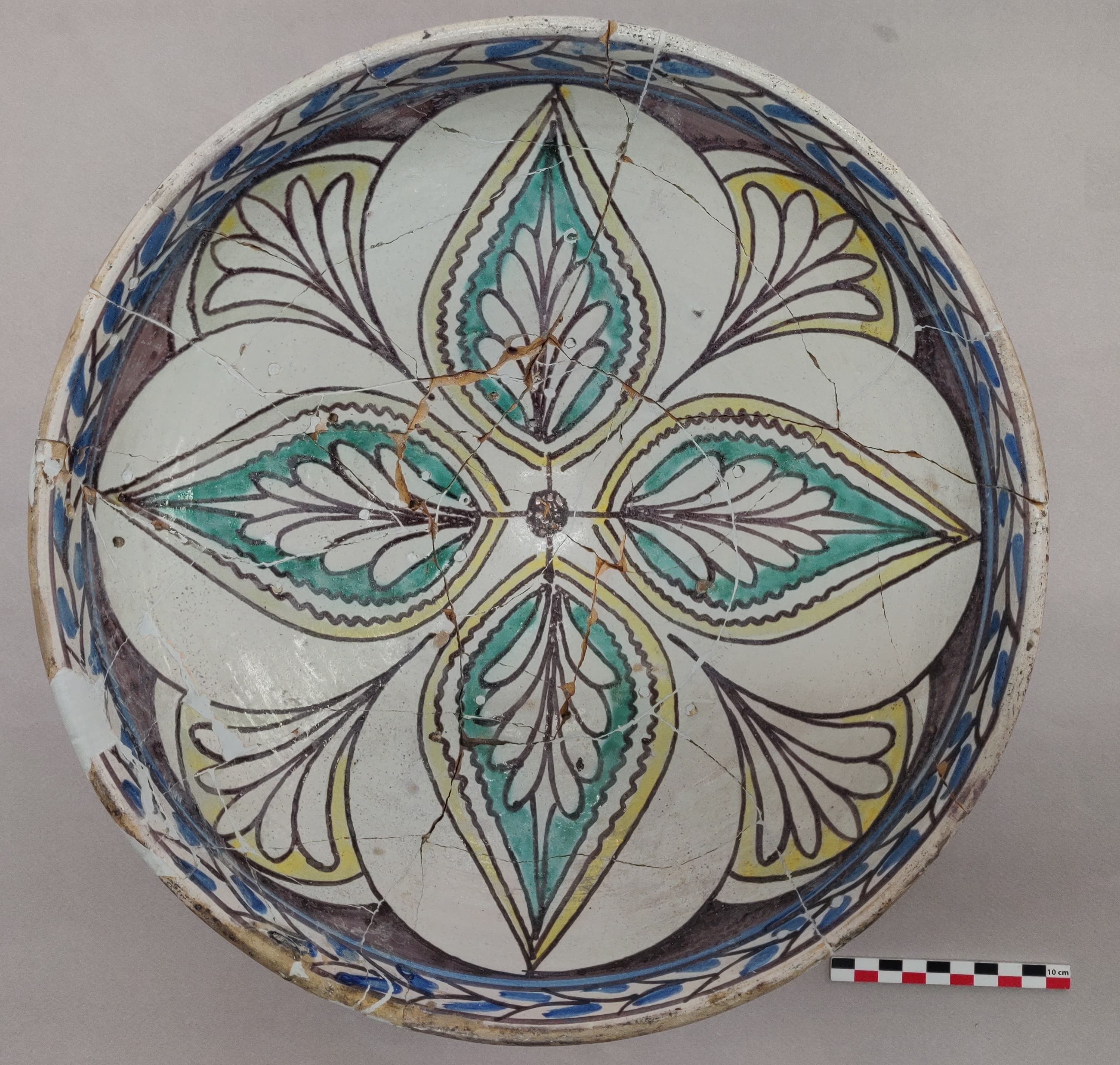 Céramique avant comblement