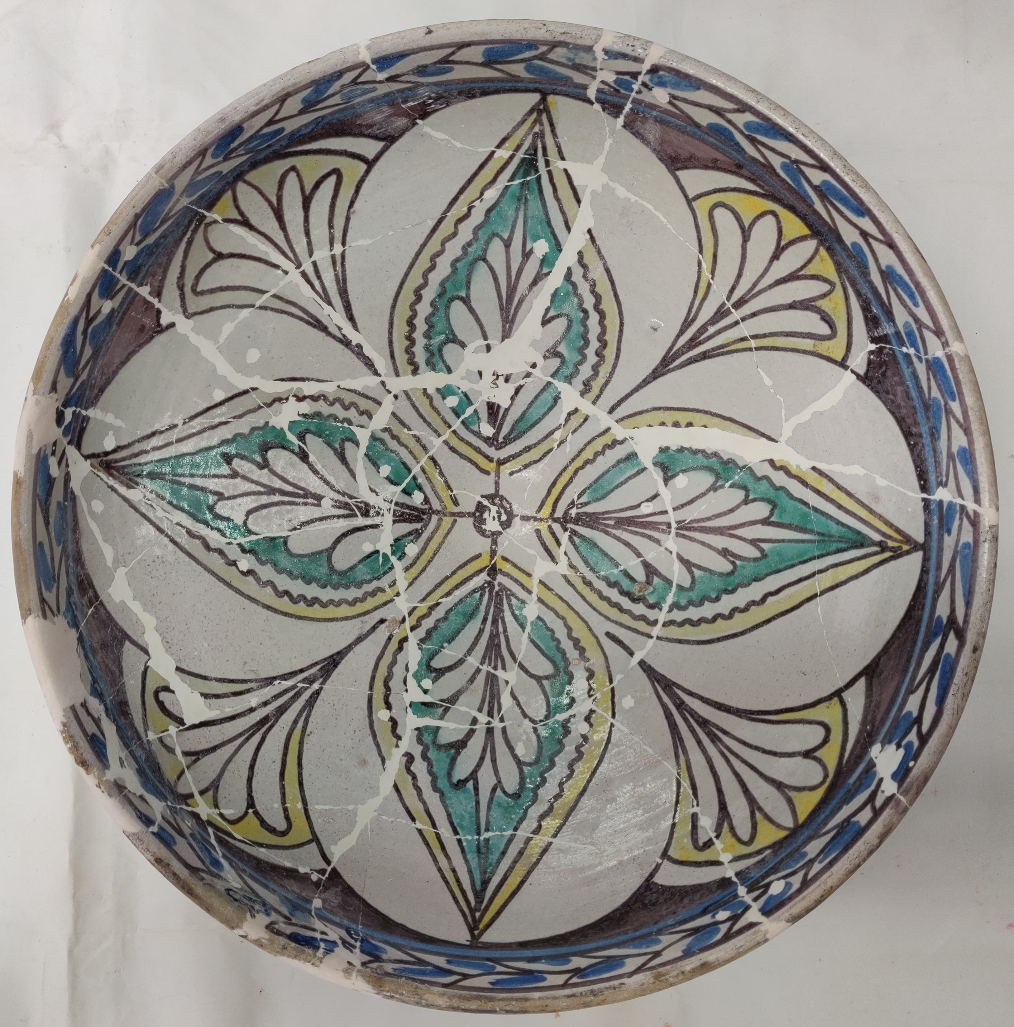 Céramique après comblement