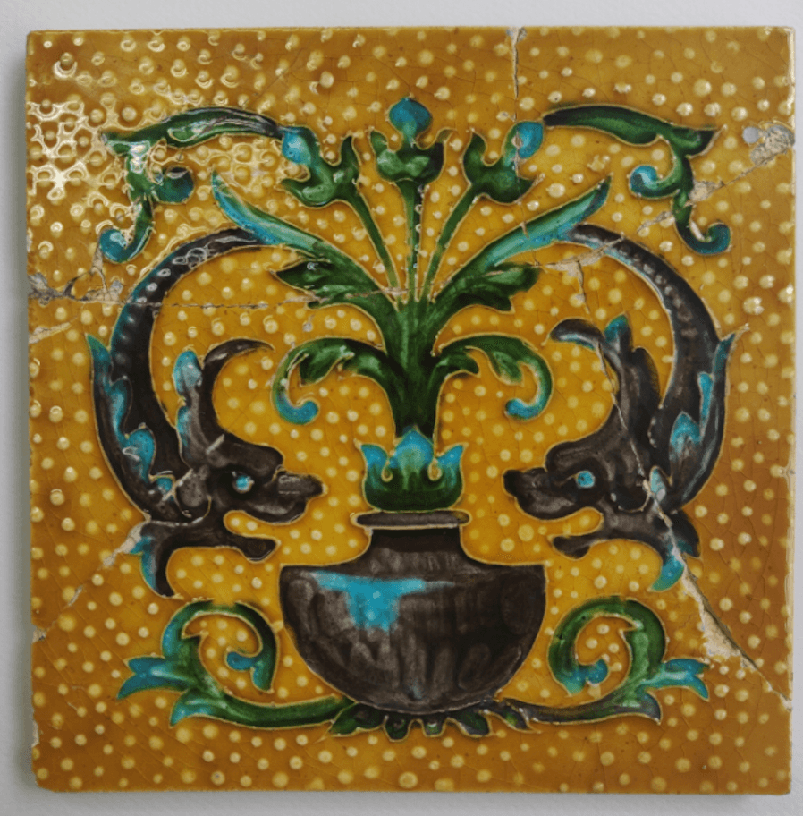 Carreaux après collage