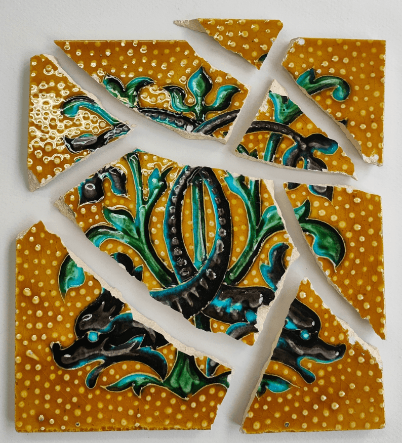 Carreaux avant collage