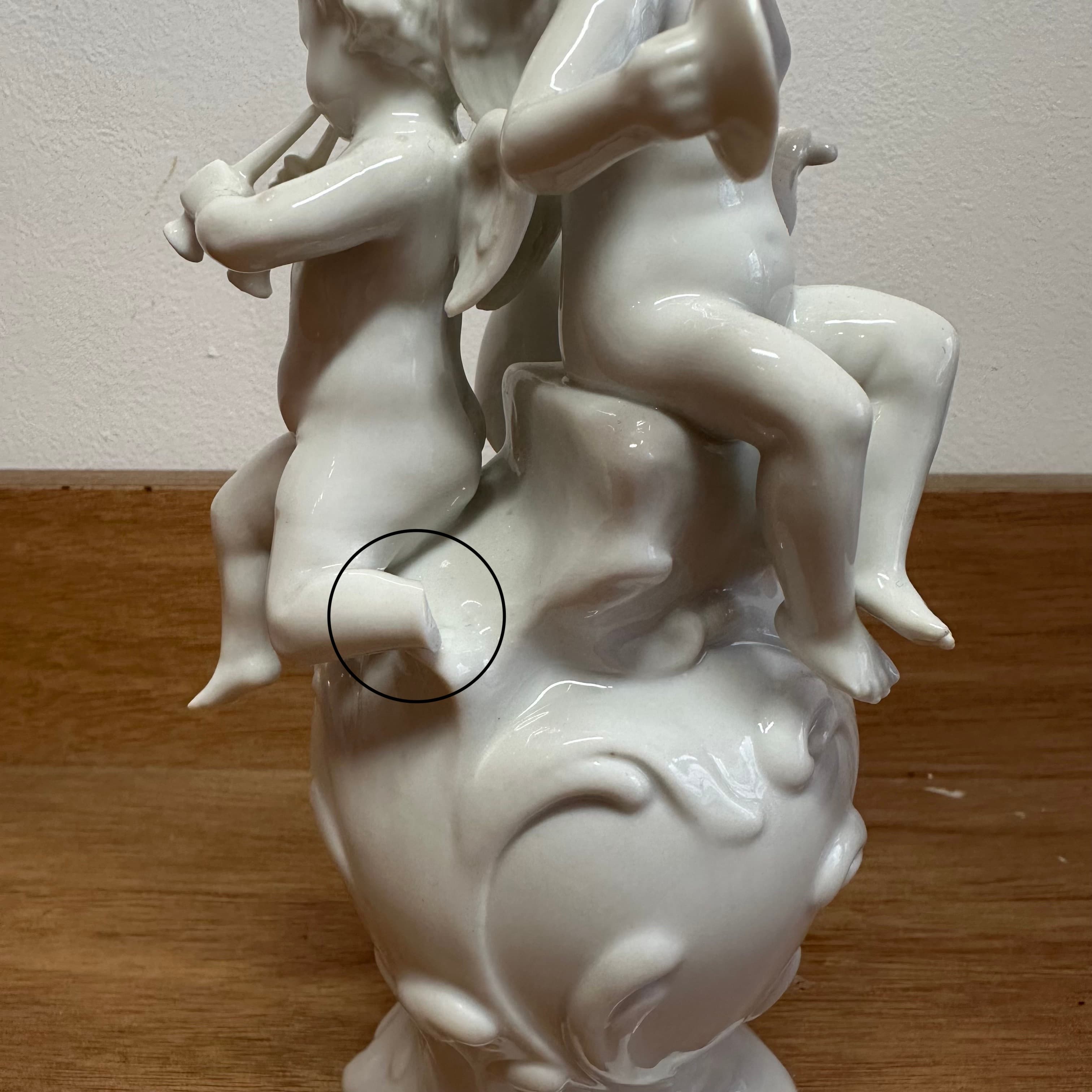 Statuette avant restauration