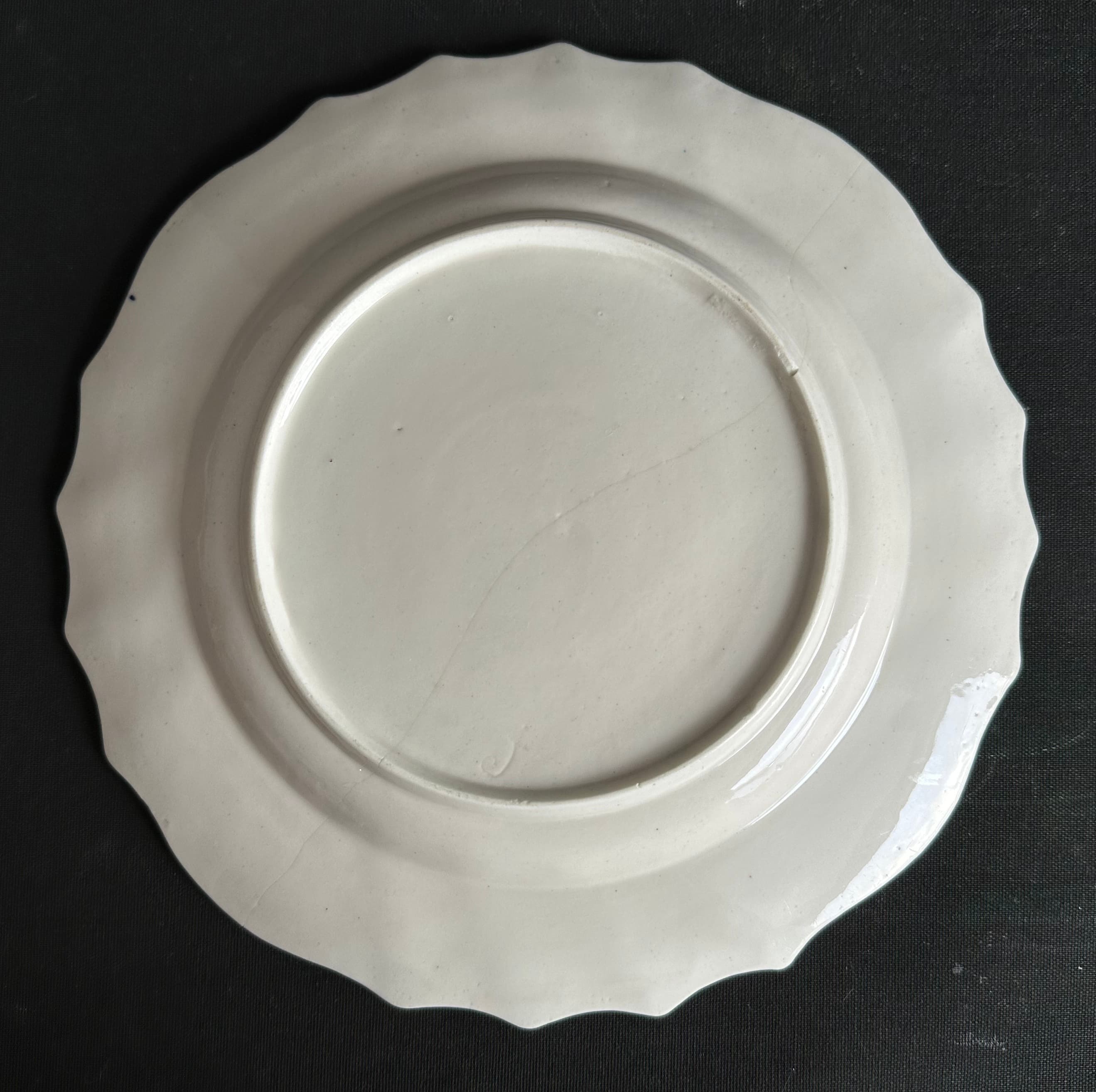 Assiette après restauration