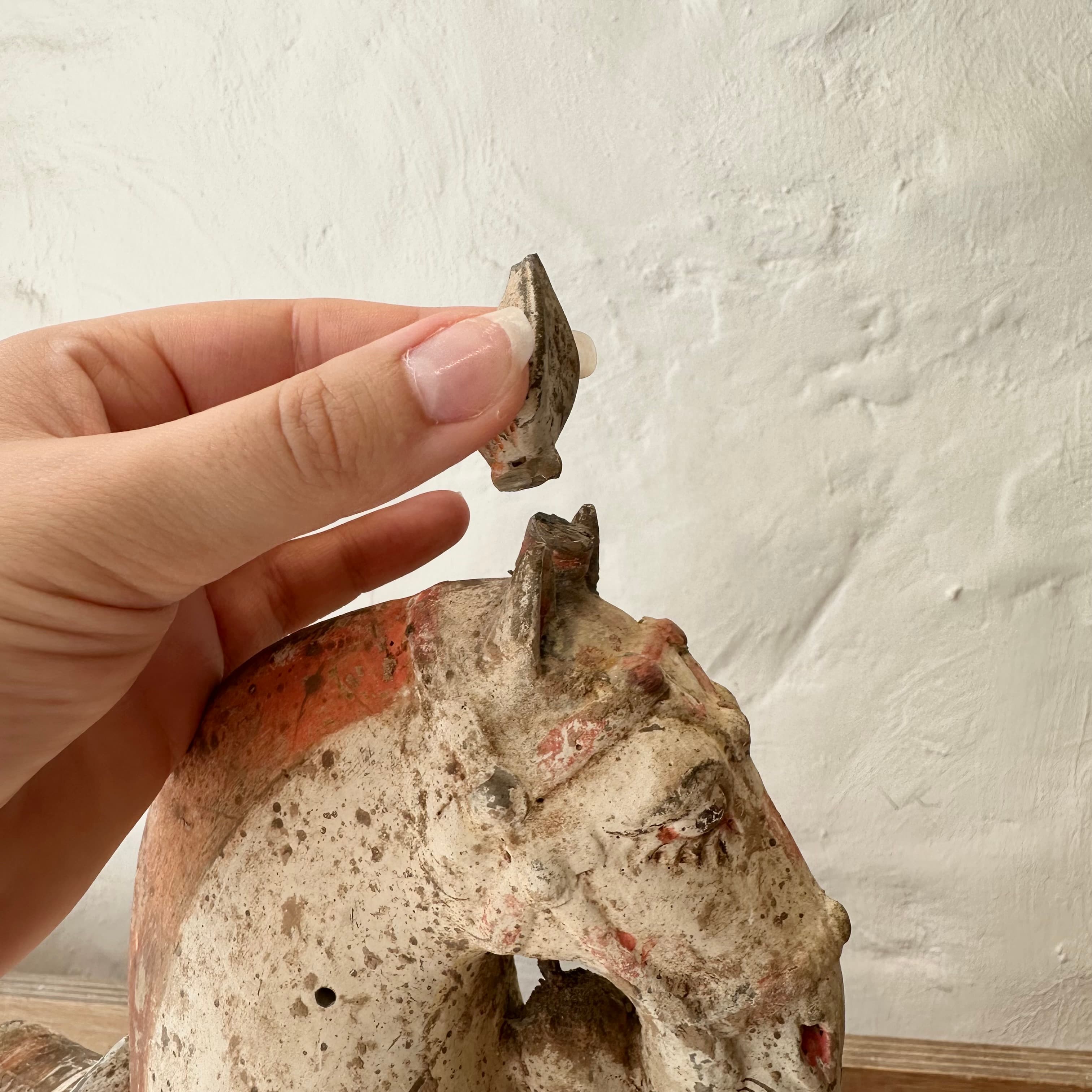 Collage de carreaux en barbotine