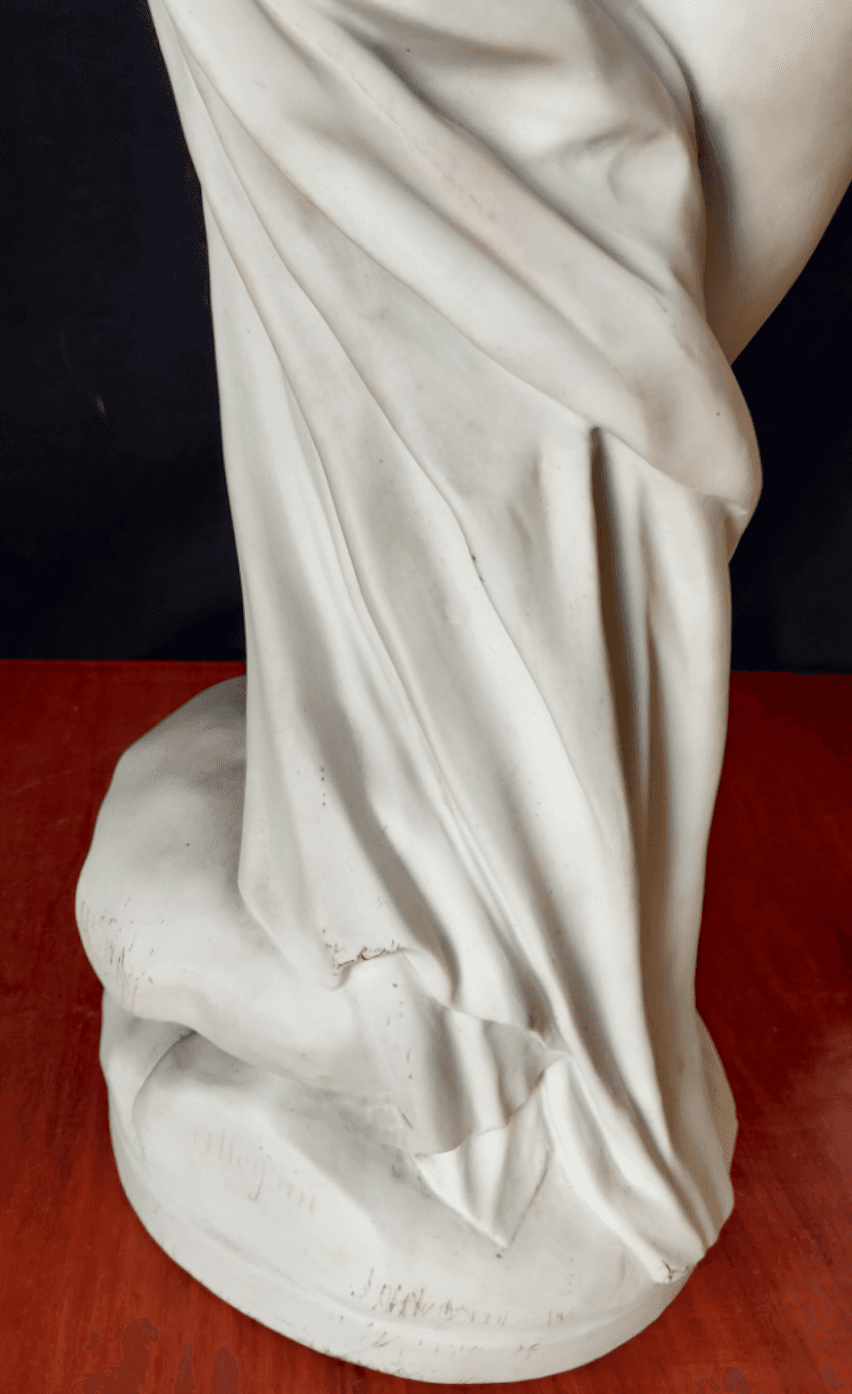 Porcelaine avant nettoyage