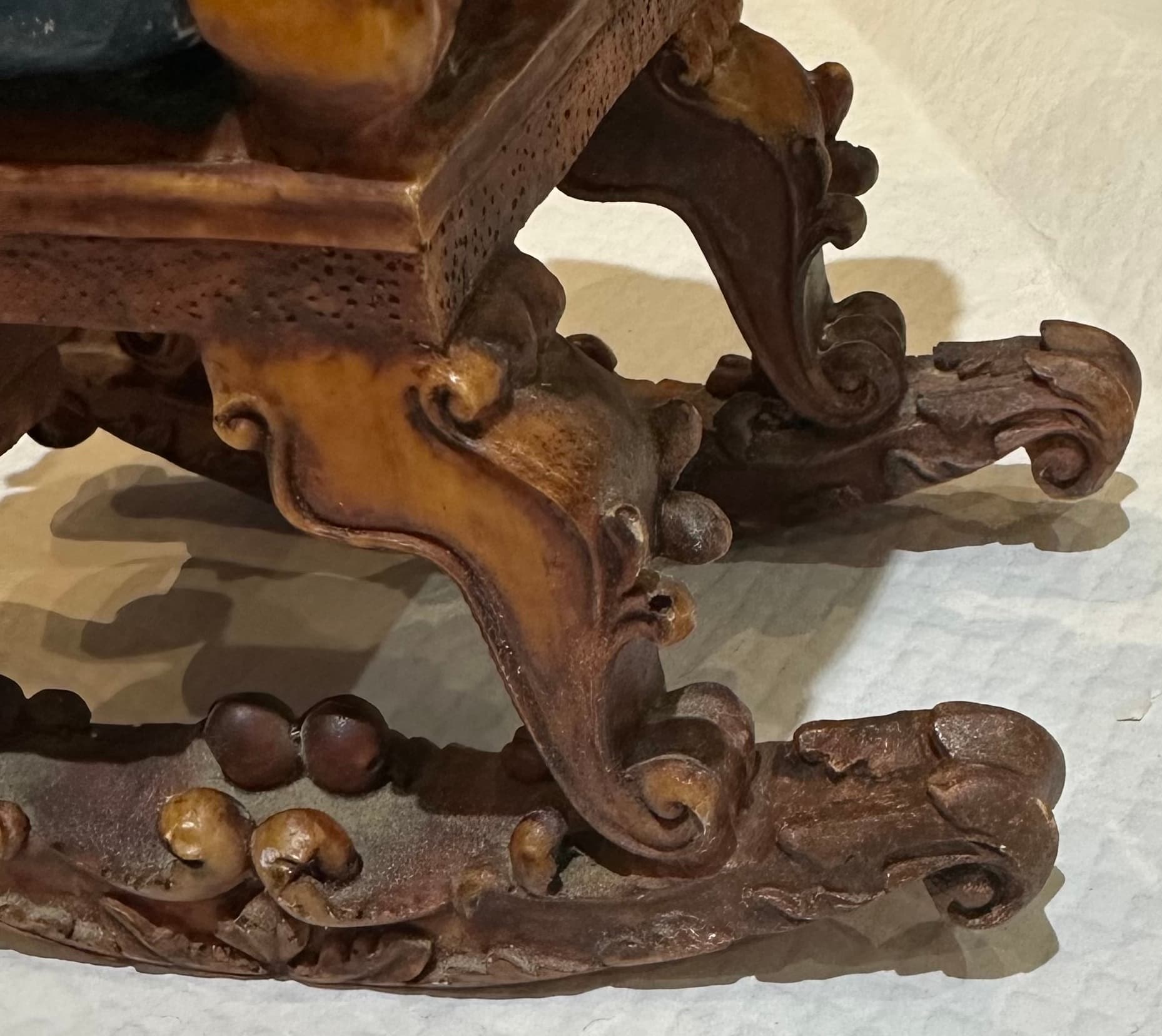 Statuette après intégration colorée