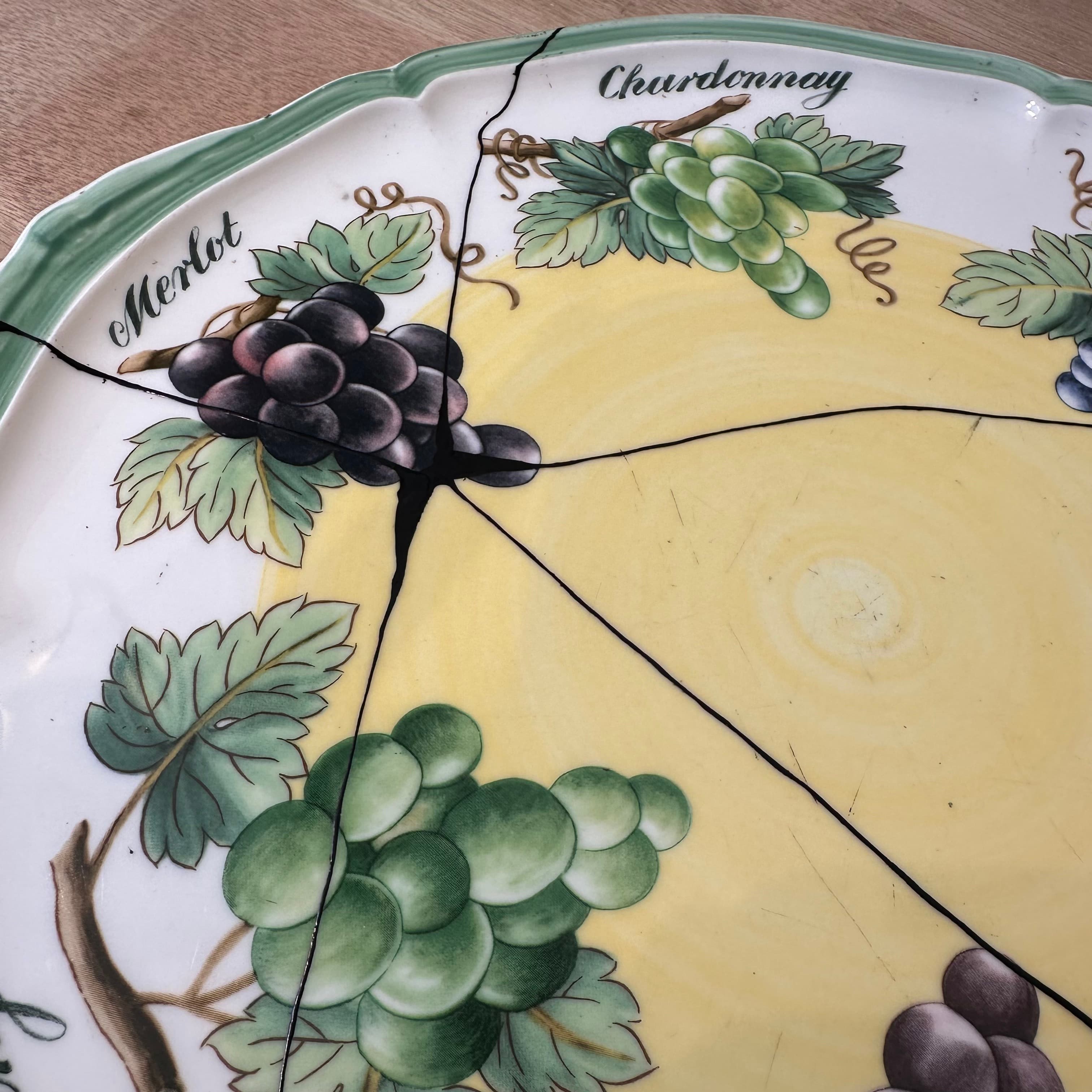 Assiette après restauration