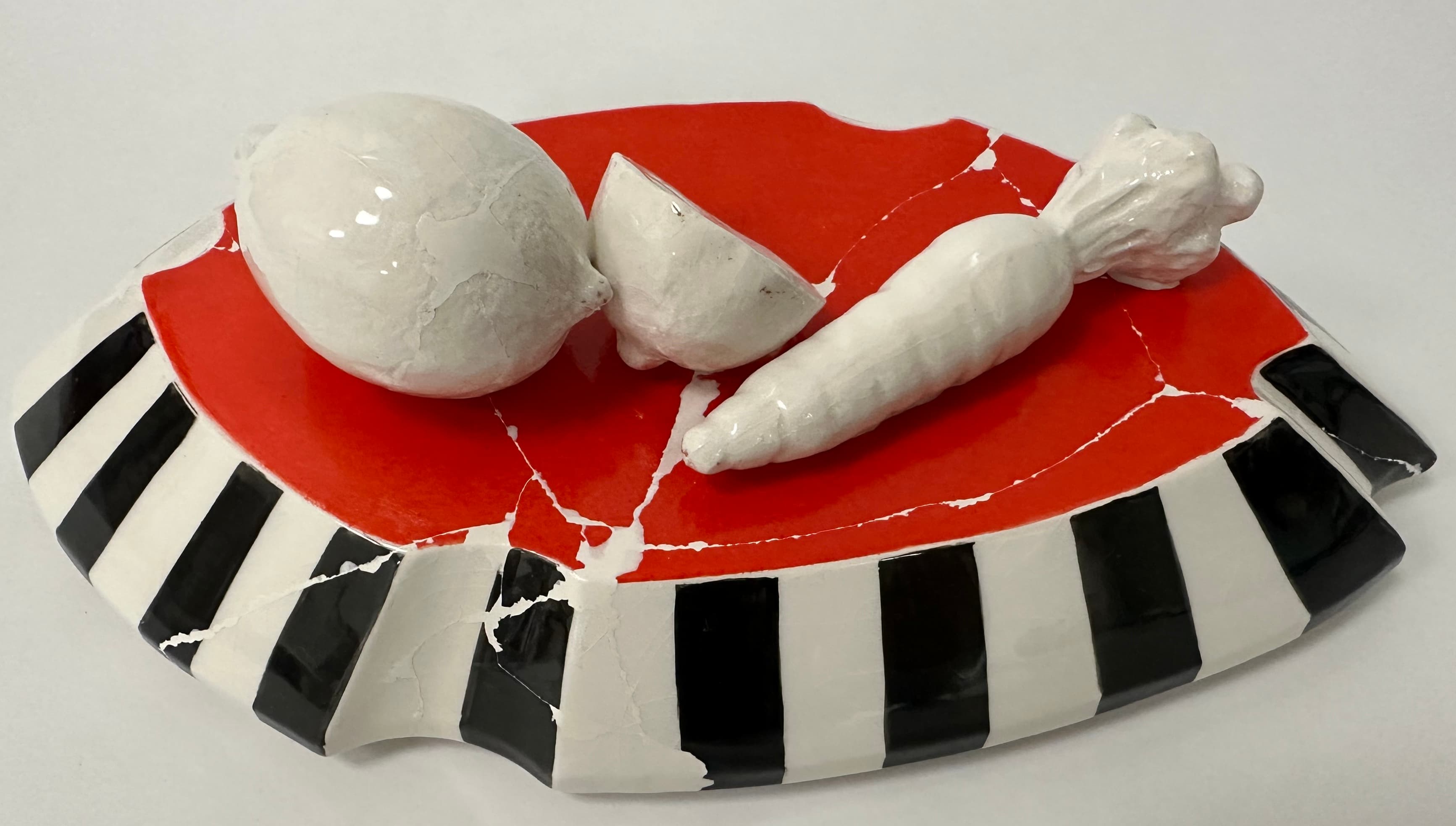 Corbeille de fruits après comblement