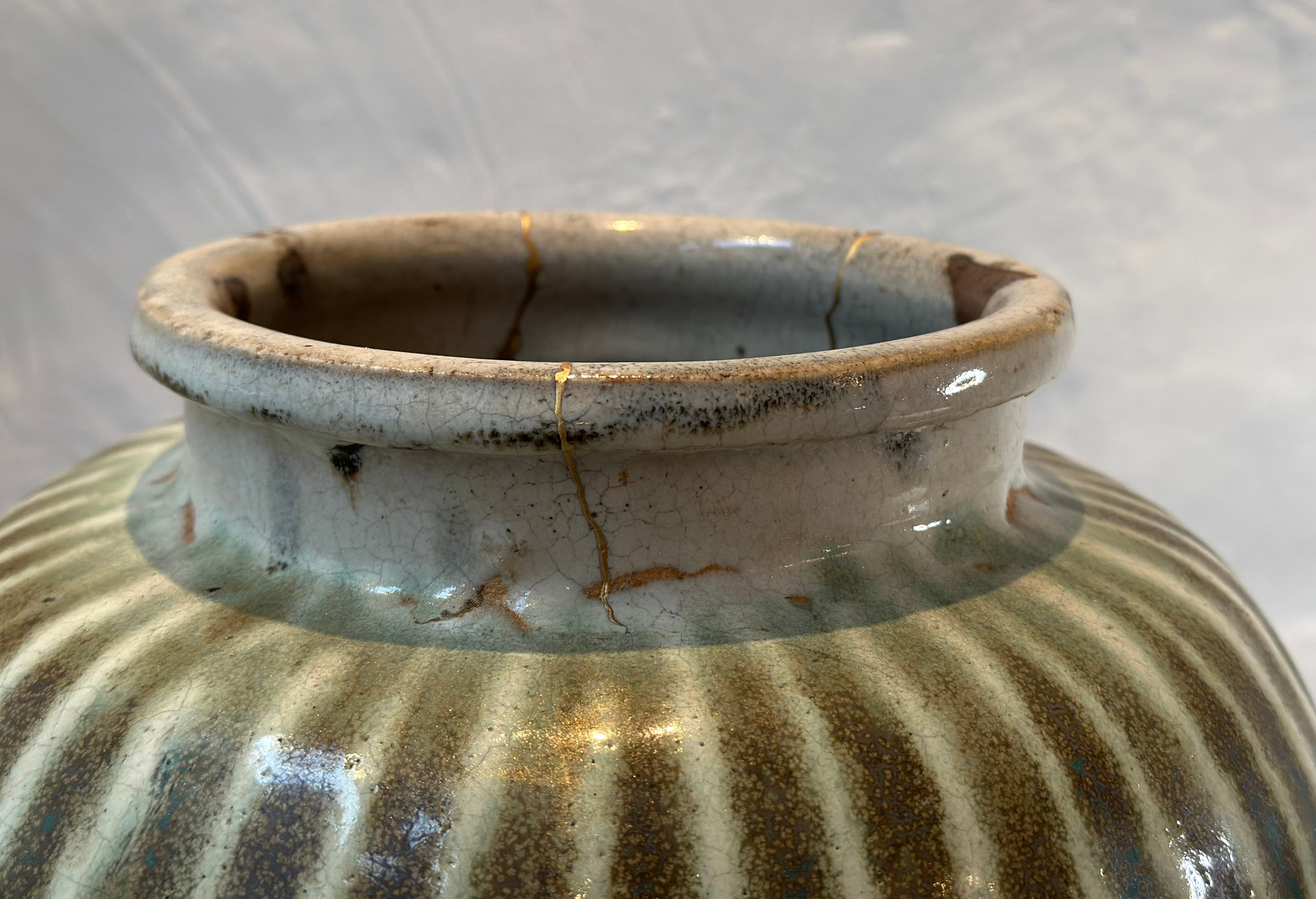 Vase japonais après restauration