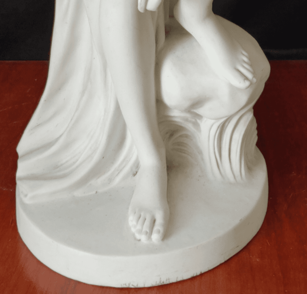 Porcelaine avant nettoyage