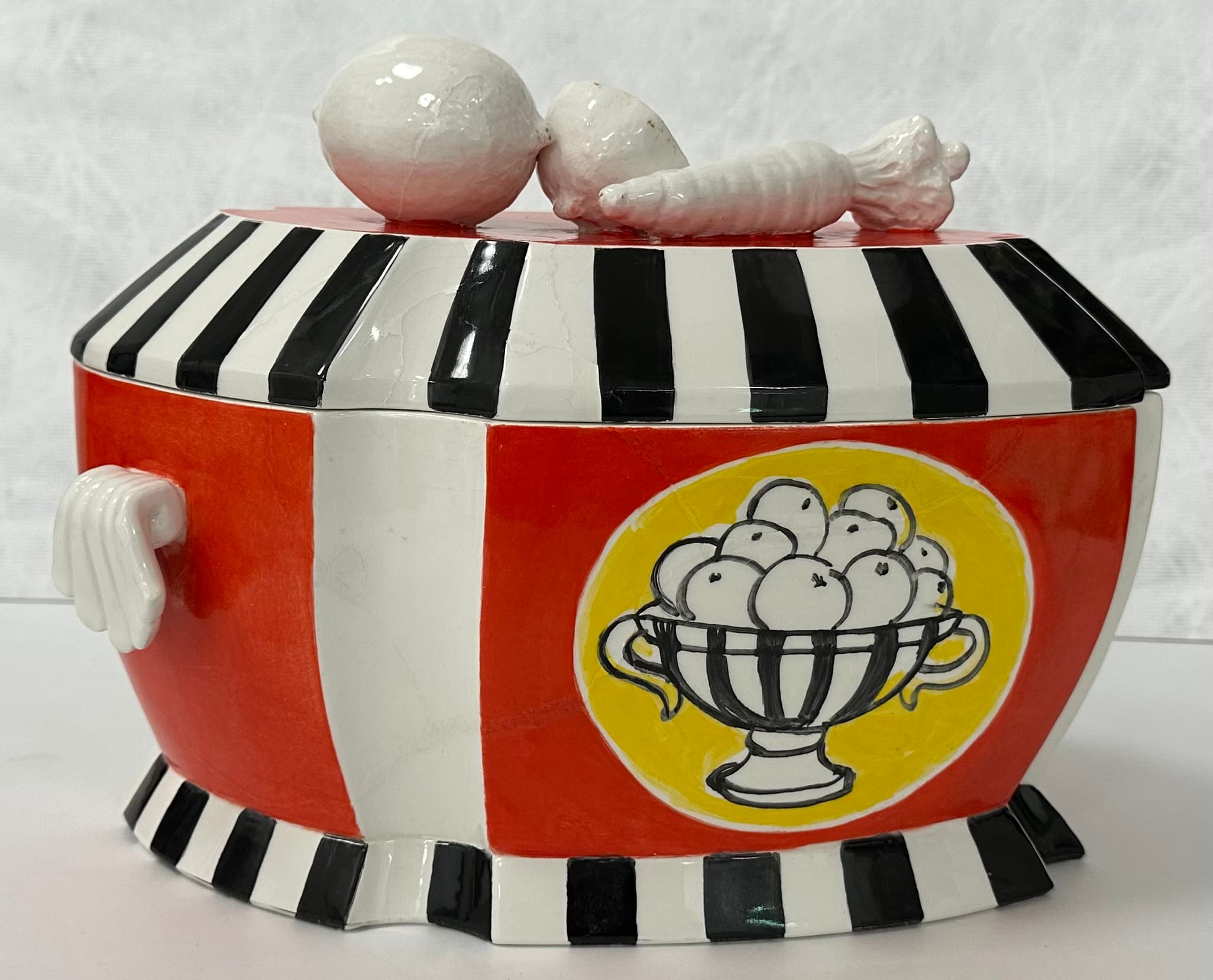 Corbeille de fruits après restauration