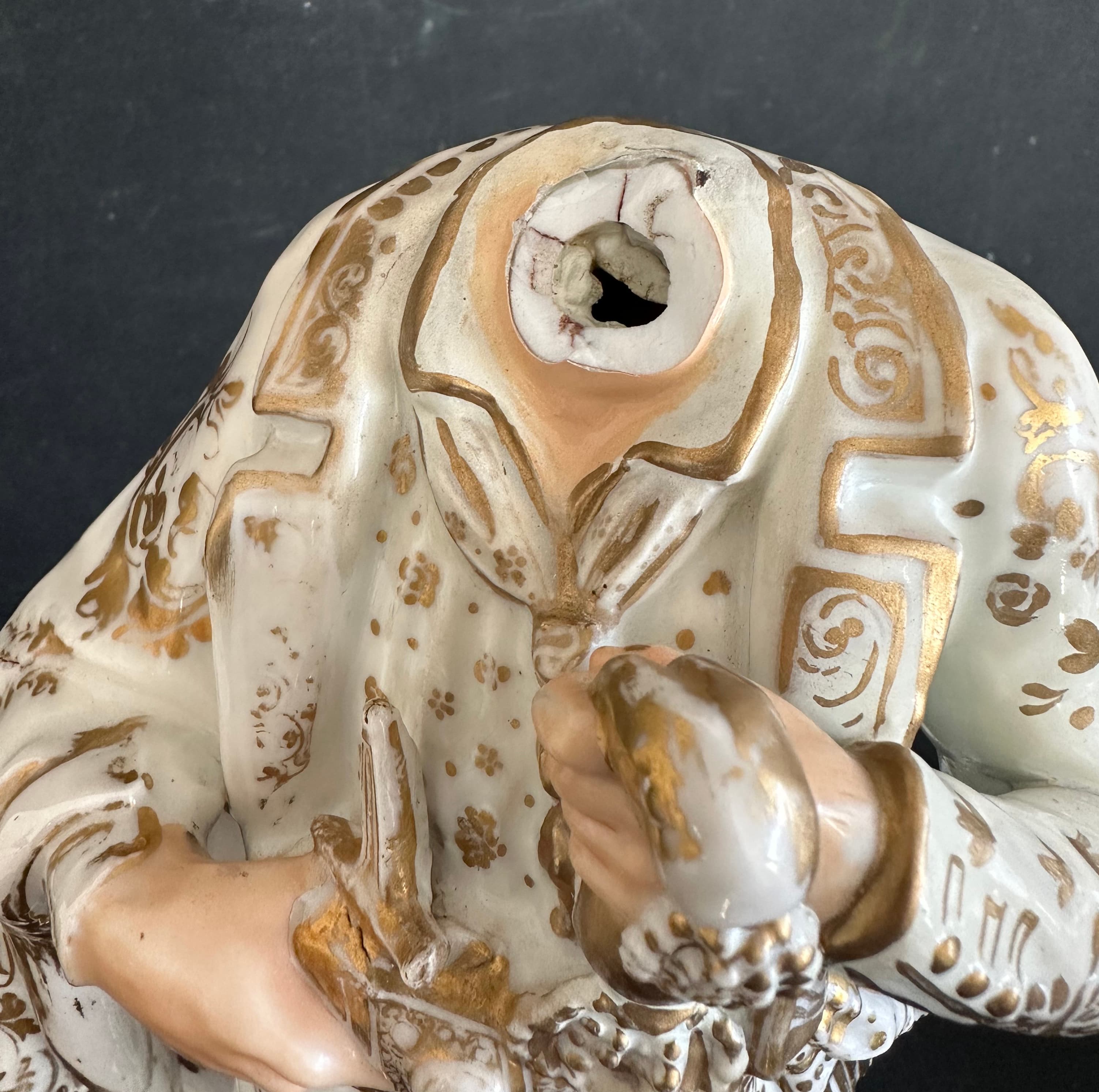 Porcelaine d'Andante après restauration
