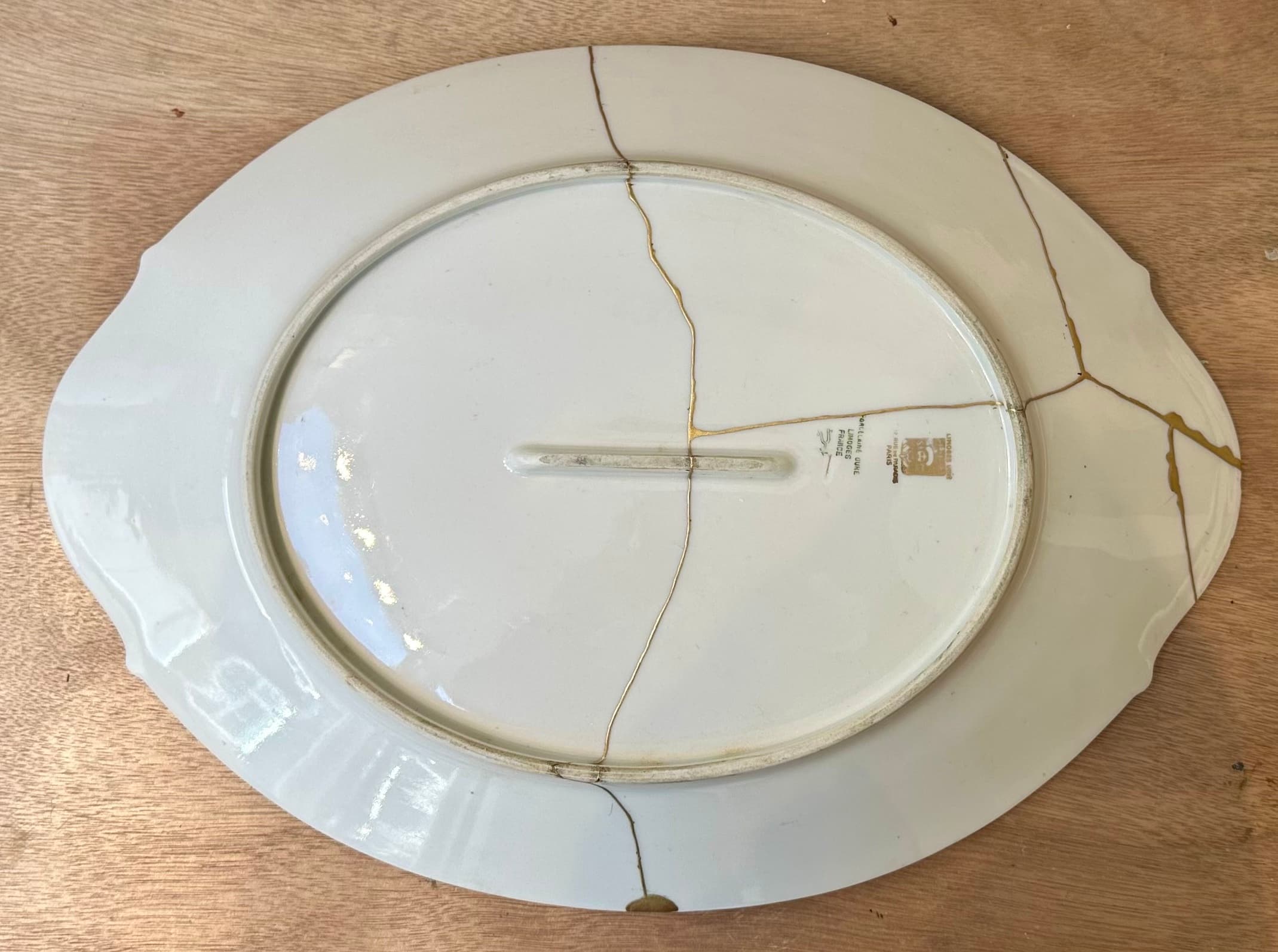 Plat après restauration